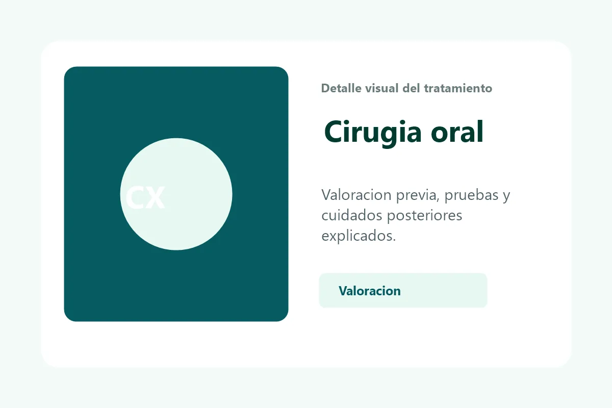 Detalle de Cirugia oral y maxilofacial