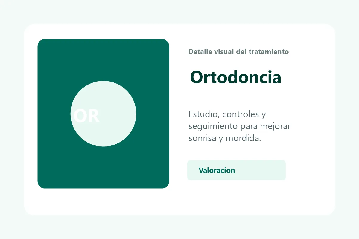 Detalle de Ortodoncia